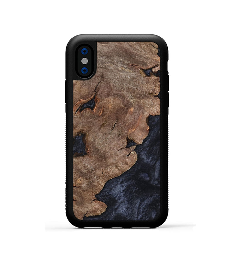 iPhone Xs Wood Phone Case - Corene (Wood Burl, 815666)