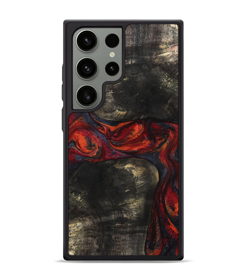 Galaxy S24 Ultra Wood Phone Case - Bryson (Red, 815669)