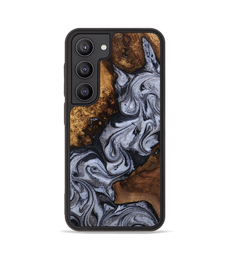 Galaxy S23 Wood Phone Case - Ophelia (Black & White, 815671)
