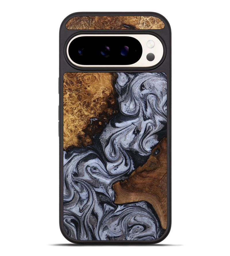 Pixel 9 Pro XL Wood Phone Case - Ophelia (Black & White, 815671)
