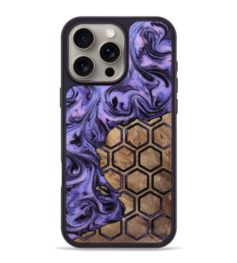 iPhone 16 Pro Max Wood Phone Case - Emir (Pattern, 815682)