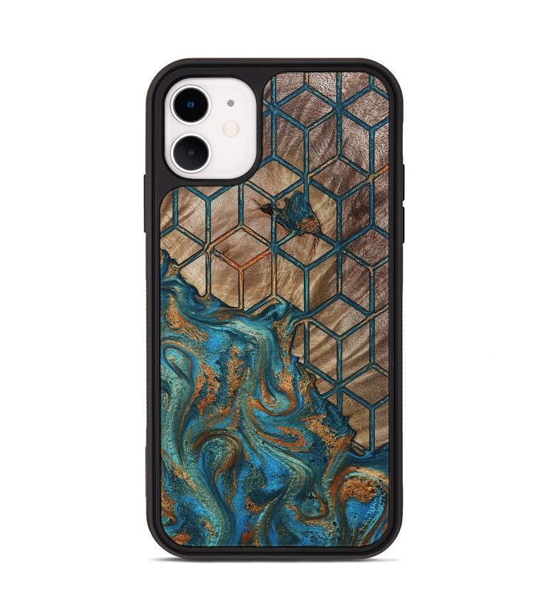 iPhone 11 Wood Phone Case - Pamela (Pattern, 815686)