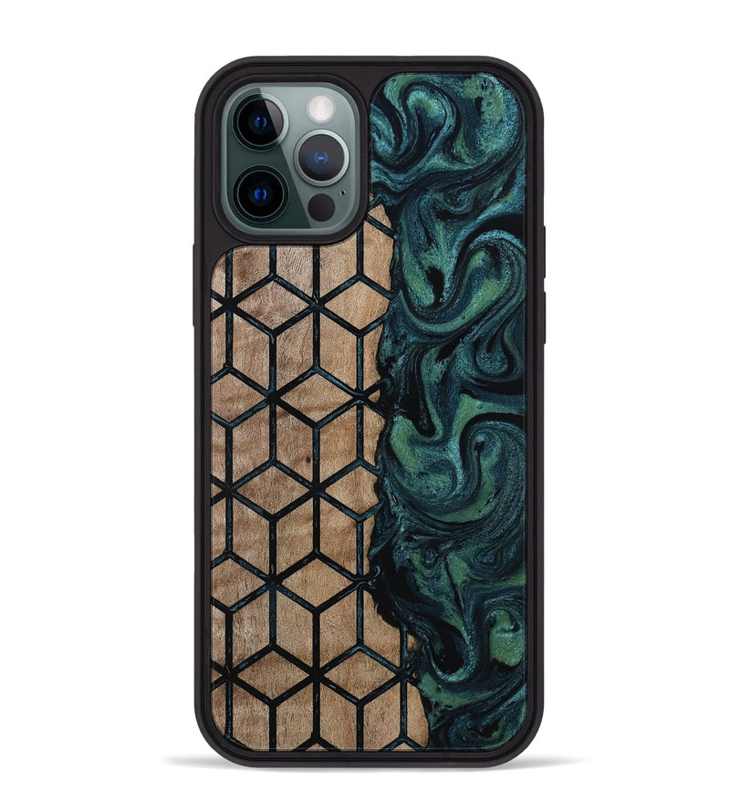 iPhone 12 Pro Max Wood Phone Case - Harry (Pattern, 815688)