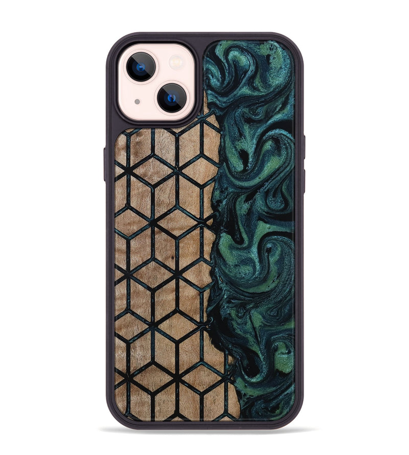iPhone 14 Plus Wood Phone Case - Harry (Pattern, 815688)