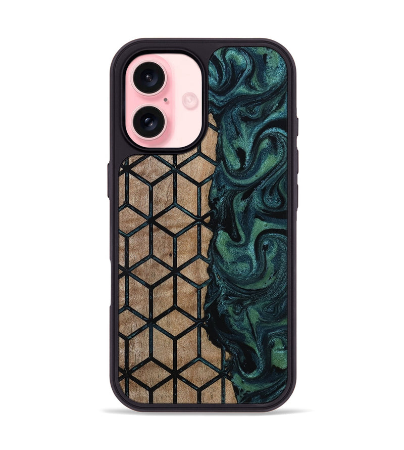 iPhone 16 Wood Phone Case - Harry (Pattern, 815688)