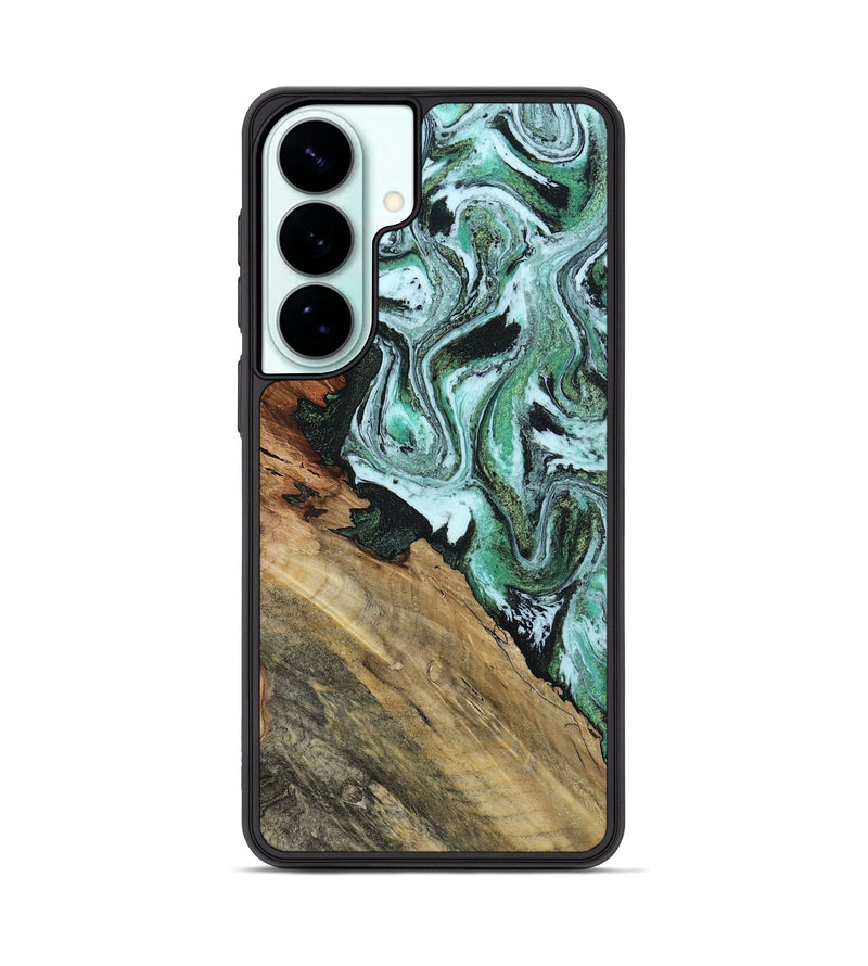 Galaxy S26 Plus Wood Phone Case - Pearle (Green, 815689)