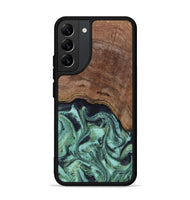 Galaxy S22 Plus Wood Phone Case - Donovan (Green, 815690)