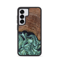 Galaxy S25 Wood Phone Case - Donovan (Green, 815690)