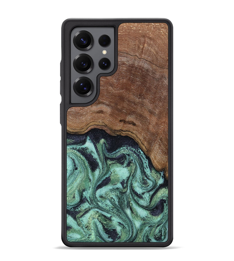 Galaxy S25 Ultra Wood Phone Case - Donovan (Green, 815690)