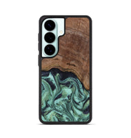Galaxy S26 Wood Phone Case - Donovan (Green, 815690)