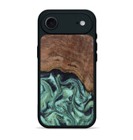 iPhone 17 Air Wood Phone Case - Donovan (Green, 815690)