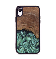 iPhone Xr Wood Phone Case - Donovan (Green, 815690)