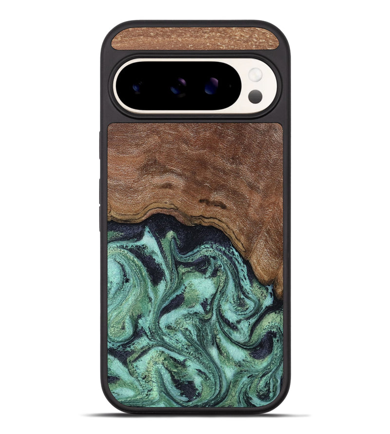Pixel 9 Pro XL Wood Phone Case - Donovan (Green, 815690)