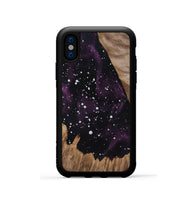iPhone Xs Wood Phone Case - Ransom (Cosmos, 815714)