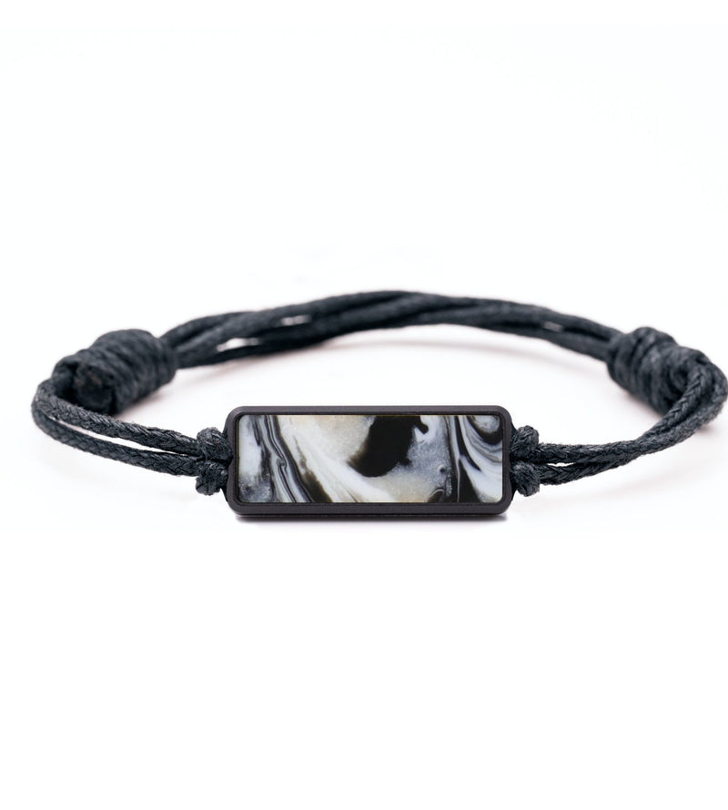 Classic ResinArt Bracelet - Diamond (Black & White, 815731)