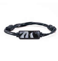 Classic ResinArt Bracelet - Juanita (Black & White, 815739)