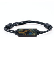 Classic ResinArt Bracelet - Juan (Teal & Gold, 815774)