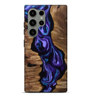 Galaxy S24 Ultra Wood Live Edge Phone Case - Lilla (Purple, 815786)