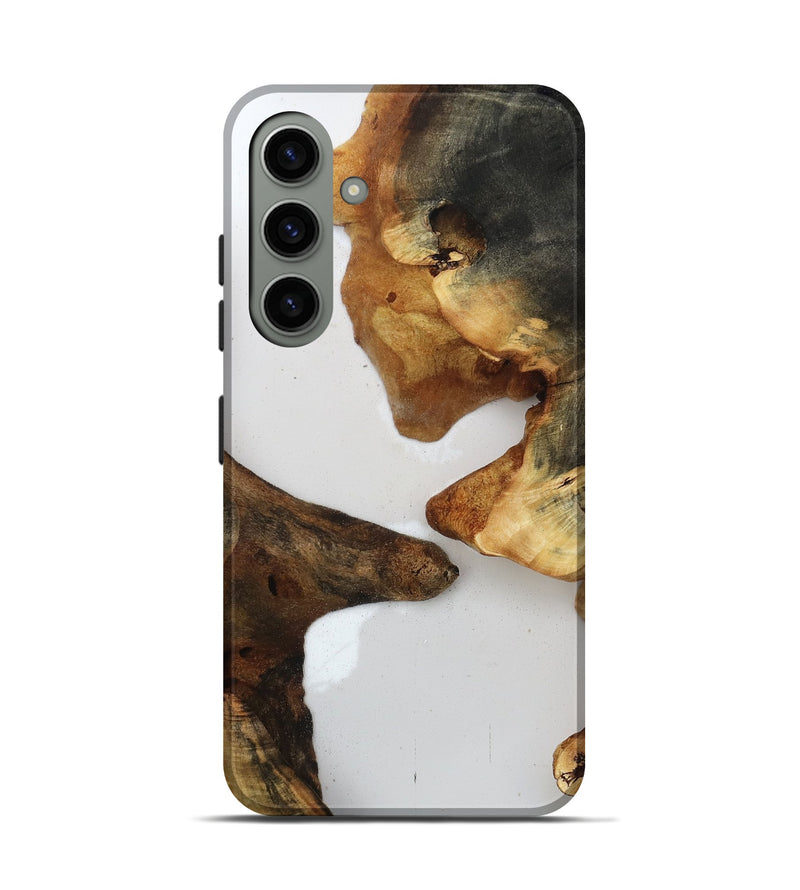 Galaxy S24 Wood Live Edge Phone Case - Jaylah (Clear, 815789)
