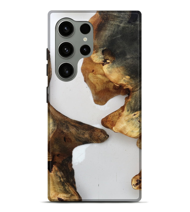 Galaxy S24 Ultra Wood Live Edge Phone Case - Jaylah (Clear, 815789)