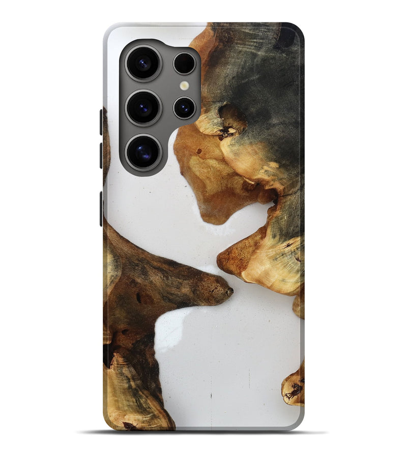 Galaxy S25 Ultra Wood Live Edge Phone Case - Jaylah (Clear, 815789)