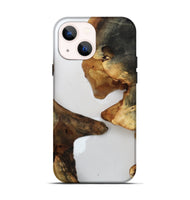 iPhone 14 Wood Live Edge Phone Case - Jaylah (Clear, 815789)