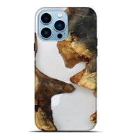 iPhone 14 Pro Max Wood Live Edge Phone Case - Jaylah (Clear, 815789)