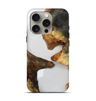 iPhone 16 Pro Wood Live Edge Phone Case - Jaylah (Clear, 815789)