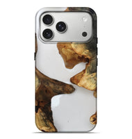 iPhone 17 Pro Max Wood Live Edge Phone Case - Jaylah (Clear, 815789)