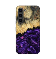 Galaxy S23 Wood Live Edge Phone Case - Baby (Purple, 815798)