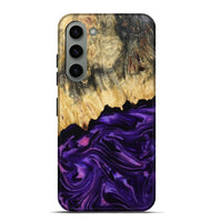 Galaxy S23 Plus Wood Live Edge Phone Case - Baby (Purple, 815798)