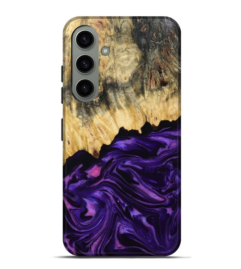 Galaxy S24 Plus Wood Live Edge Phone Case - Baby (Purple, 815798)