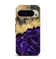 Pixel 9 Pro Wood Live Edge Phone Case - Baby (Purple, 815798)