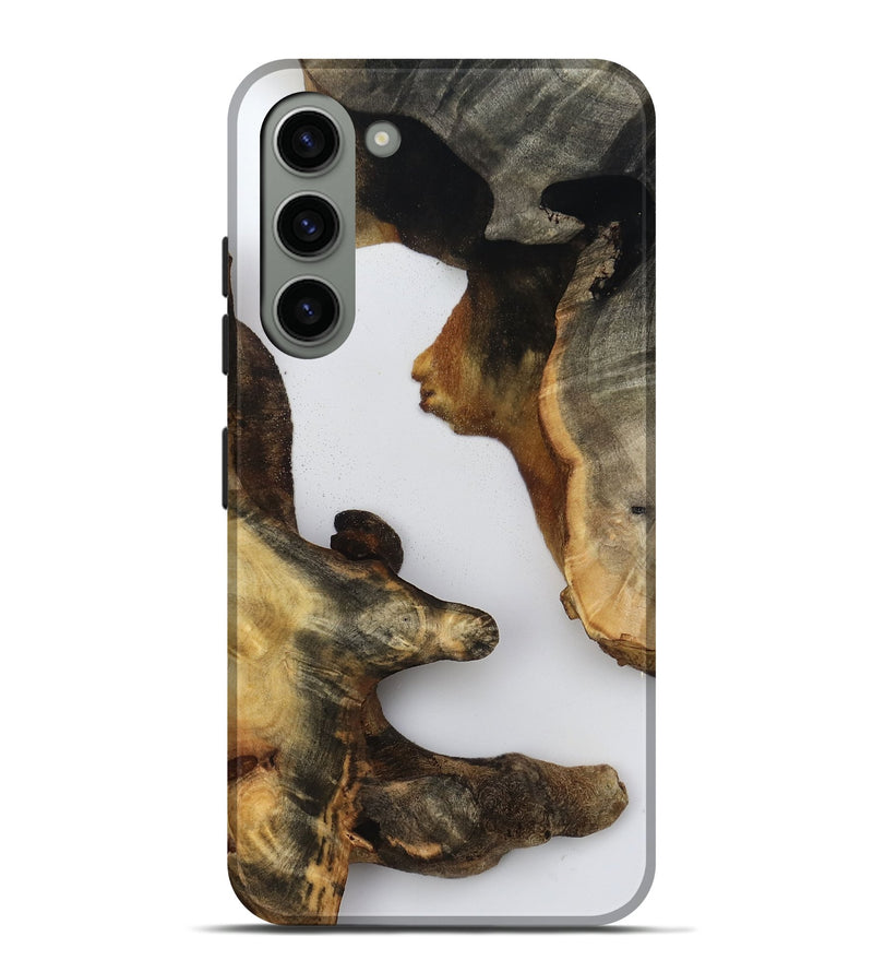 Galaxy S23 Plus Wood Live Edge Phone Case - Idell (Clear, 815800)