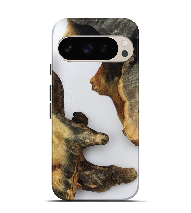 Pixel 9 Pro Wood Live Edge Phone Case - Idell (Clear, 815800)