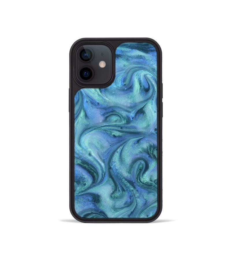 iPhone 12 mini ResinArt Phone Case - Mila (Blue, 815802)