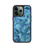 iPhone 13 Pro ResinArt Phone Case - Mila (Blue, 815802)