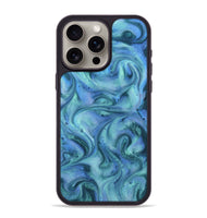 iPhone 15 Pro Max ResinArt Phone Case - Mila (Blue, 815802)