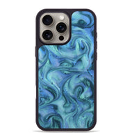 iPhone 16 Pro Max ResinArt Phone Case - Mila (Blue, 815802)