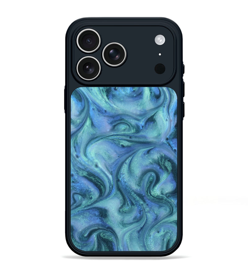iPhone 17 Pro Max ResinArt Phone Case - Mila (Blue, 815802)
