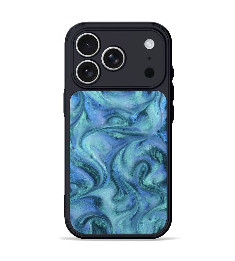 iPhone 17 Pro ResinArt Phone Case - Mila (Blue, 815802)
