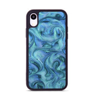 iPhone Xr ResinArt Phone Case - Mila (Blue, 815802)