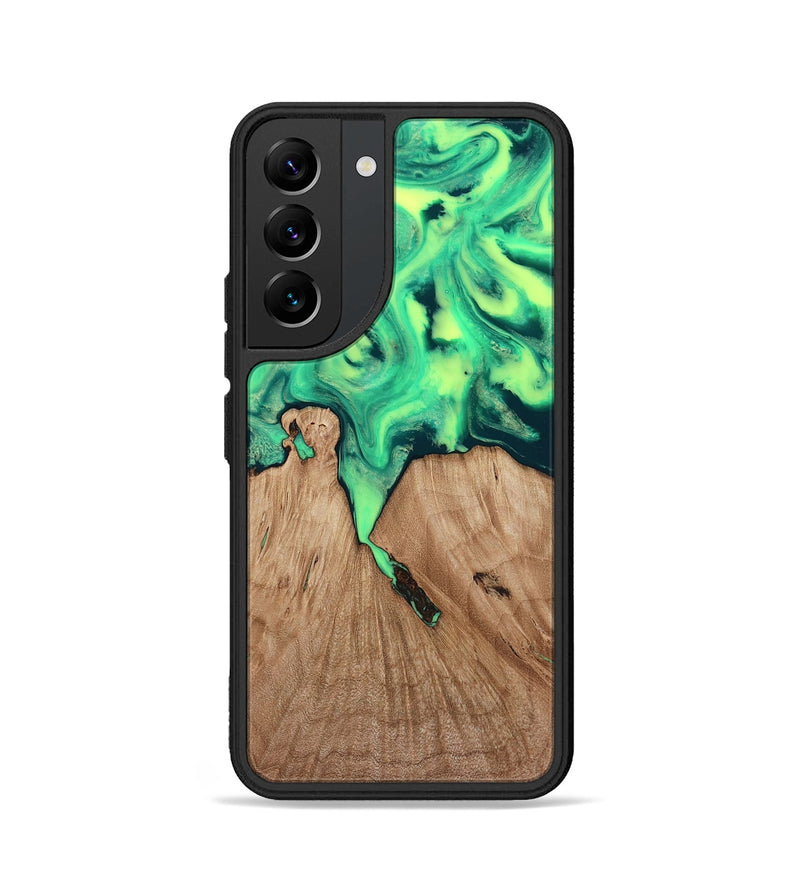 Galaxy S22 Wood Phone Case - Graham (Green, 815808)
