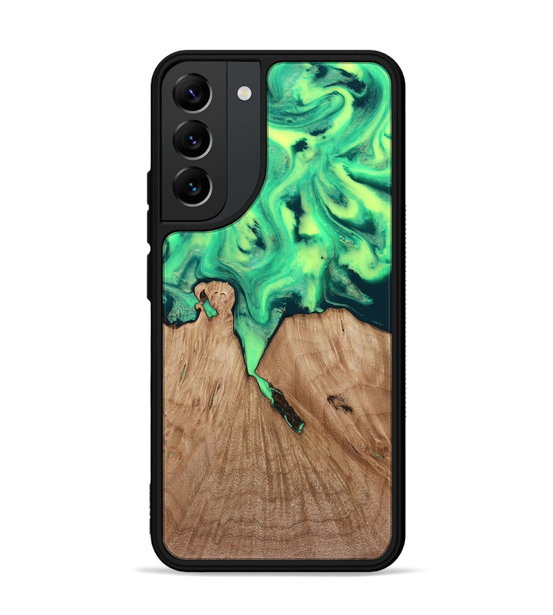 Galaxy S22 Plus Wood Phone Case - Graham (Green, 815808)