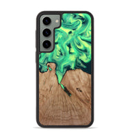 Galaxy S23 Plus Wood Phone Case - Graham (Green, 815808)