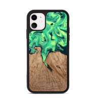 iPhone 11 Wood Phone Case - Graham (Green, 815808)