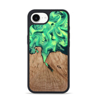 iPhone 16e Wood Phone Case - Graham (Green, 815808)