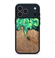 iPhone 17 Pro Max Wood Phone Case - Graham (Green, 815808)