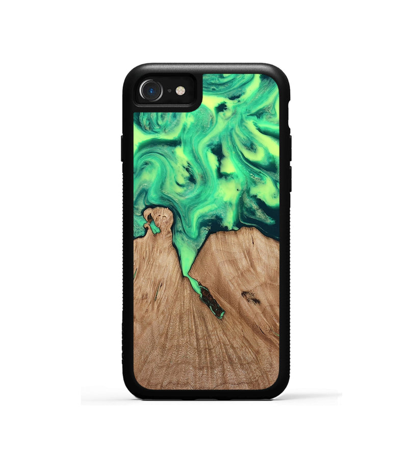 iPhone SE Wood Phone Case - Graham (Green, 815808)