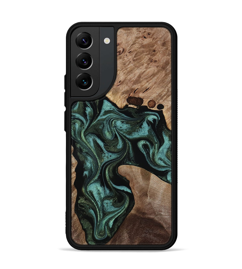 Galaxy S22 Plus Wood Phone Case - Jaxton (Green, 815811)